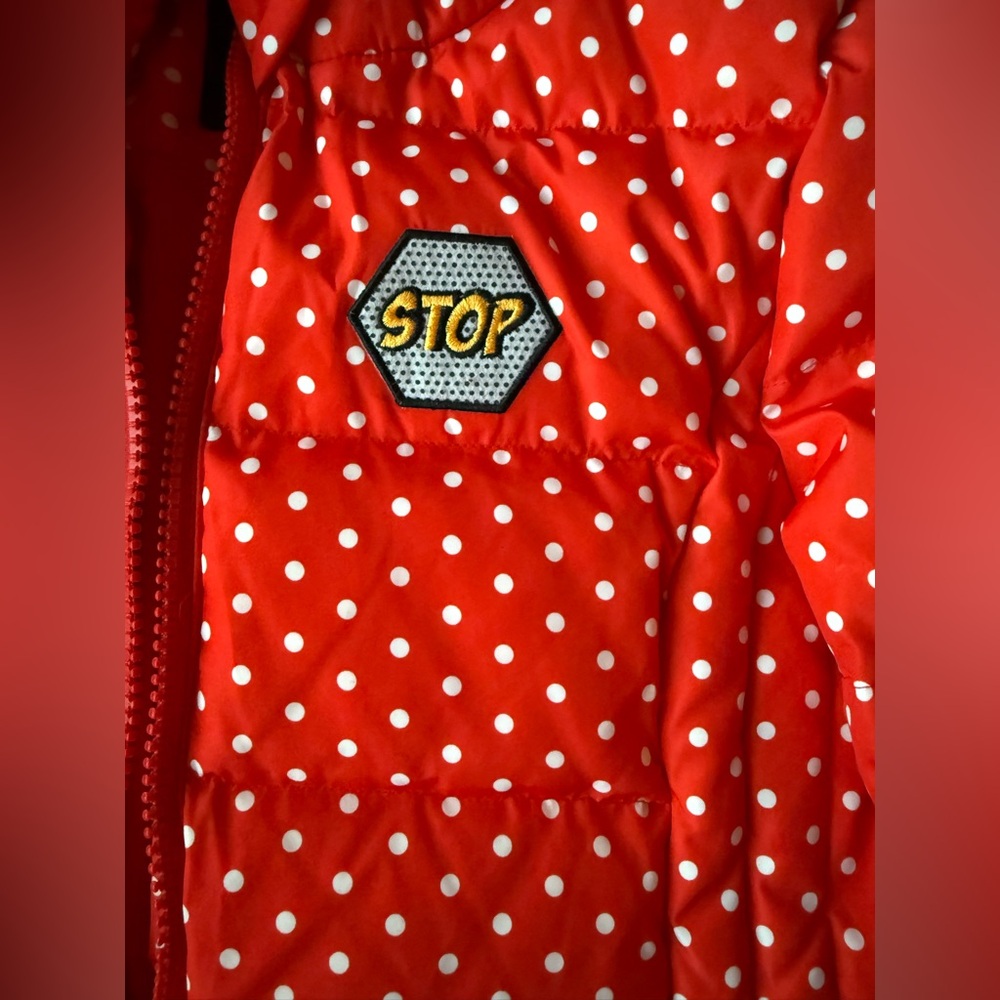 Paul Frank Julius Monkey Full-Zip Puffer Jacket | Y2K Style | Size M - Picture 4 of 9